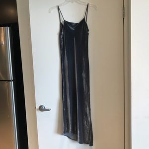 🚫SOLD🚫Adriano Goldschmied Blue Velvet Dress